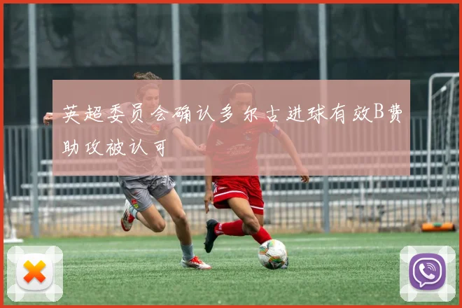 英超委员会确认多尔古进球有效B费助攻被认可