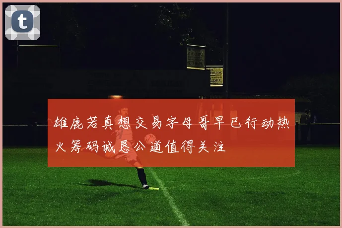 雄鹿若真想交易字母哥早已行动热火筹码诚恳公道值得关注